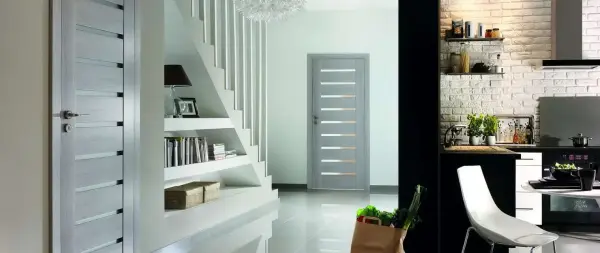 Drzwi wewnętrzne Porta Koncept w nowoczesnym wnętrzu — oferta Drewdar Wołomin